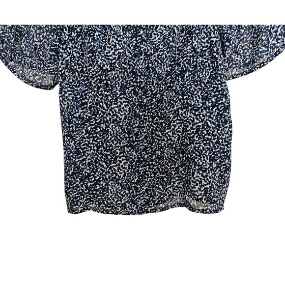 Women's - Madewell Sweetheart Top in Bengali Blockprint, Size 2 - Picture 6 of 12